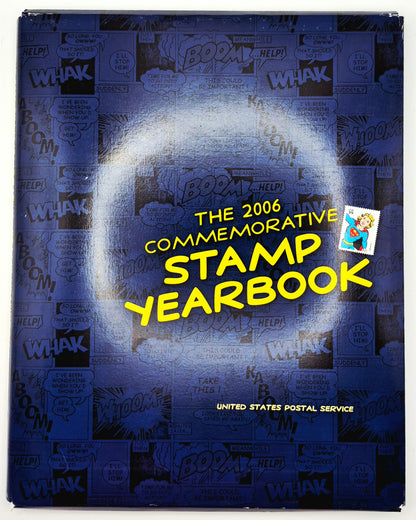 The 2006 Commemorative Stamp Yearbook by USPS (Like new, 64 pgs, HarperResource)
