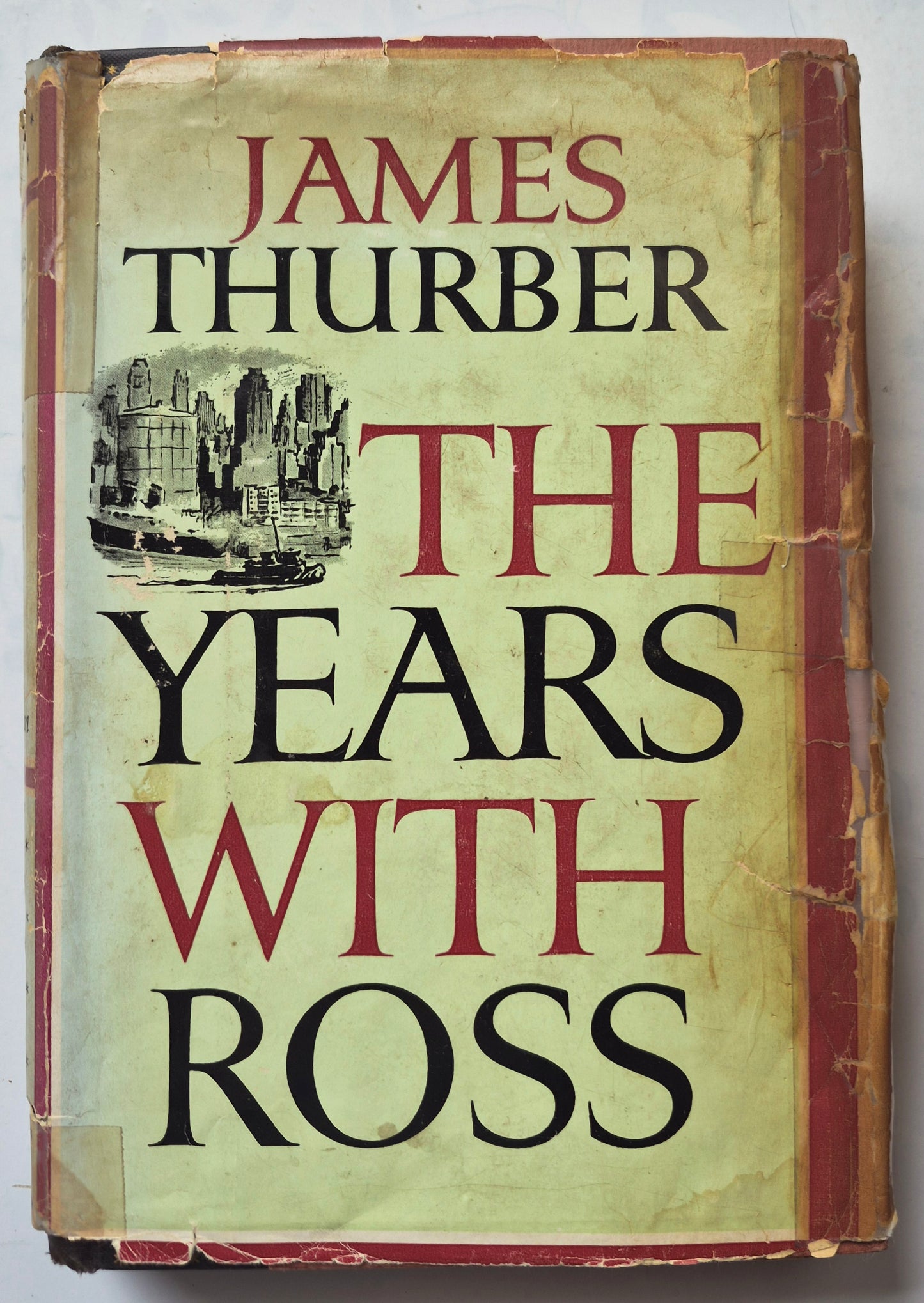 The Years with Ross by James Thurber (Good, 1959, HC, 310 pgs, Little Brown & Co.)