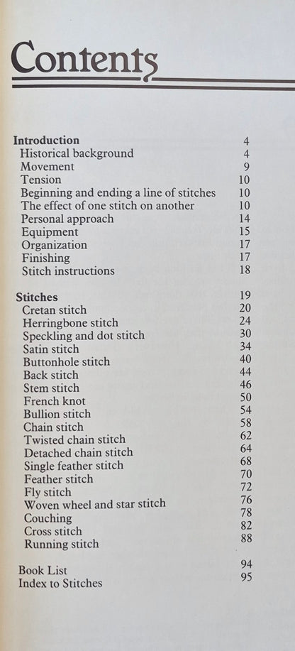 Using Simple Embroidery Stitches by Anne Morrell (Very good, 1985, Pbk, 95 pgs, B.T. Batsford)