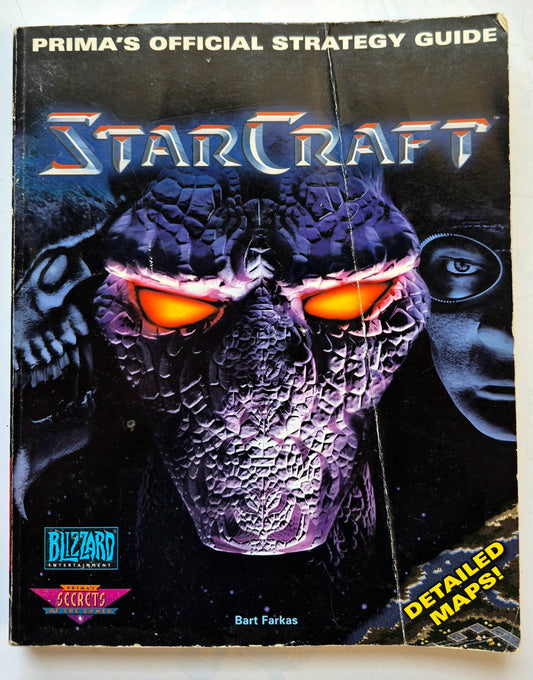 StarCraft Prima's Official Strategy Guide by Bart Farkas (Good, 1998, Pbk, 246 pgs, Prima Games)