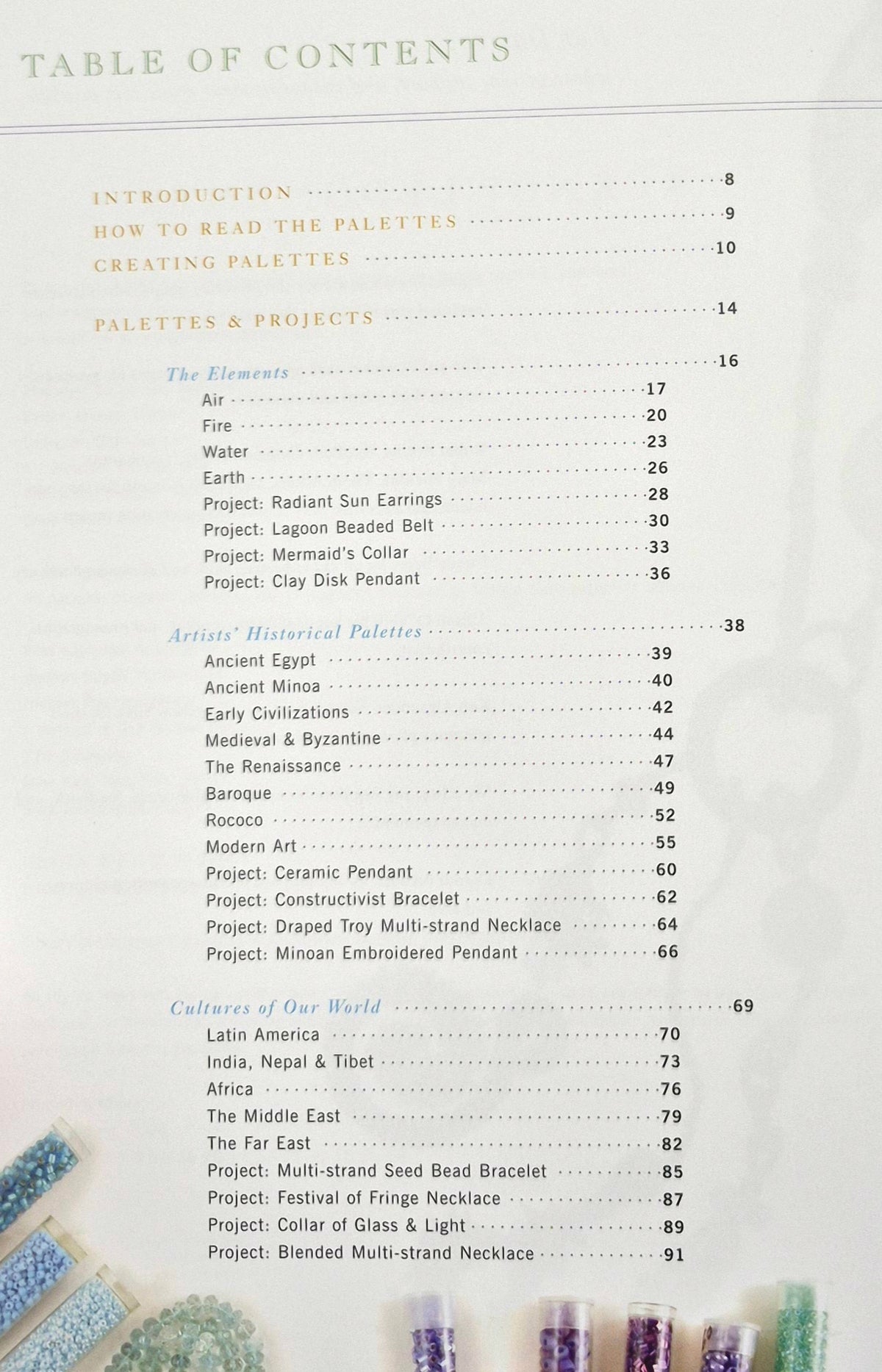The Beader's Color Palette by Margie Deeb (Very good, 2008, Pbk, 192 pgs, Watson-Guptill Pub.)