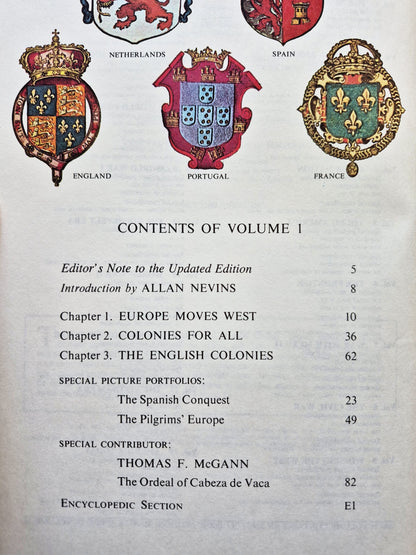 History of the United States: Vol. 1 The New World by Robert G. Athearn (Very good, 1988, HC, Choice Pub.)