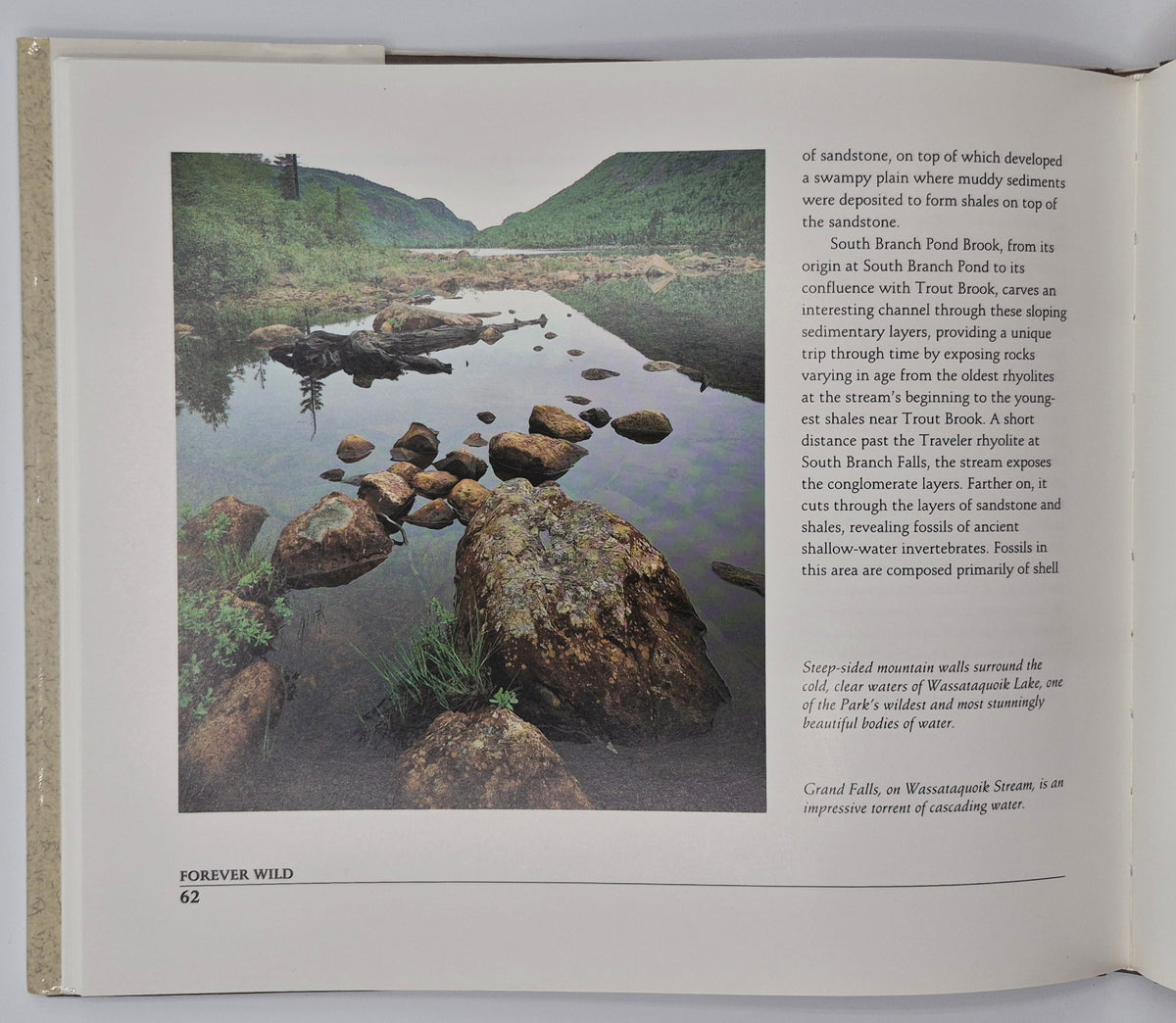 Forever Wild: Maine's Magnificent Baxter State Park by Robert Villani (Very Good, 1991, HC, 112 pgs, Down East Books)