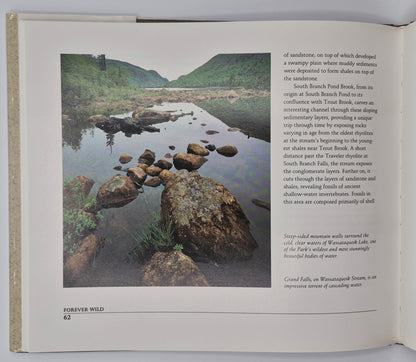 Forever Wild: Maine's Magnificent Baxter State Park by Robert Villani (Very Good, 1991, HC, 112 pgs, Down East Books)