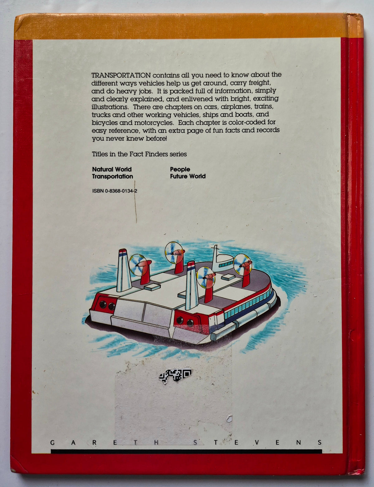 Fact Finder: Transportation by P. Mellett; J. Miles; C. Novis (Good, 1989, HC, 48 pgs, Garth Stevens)
