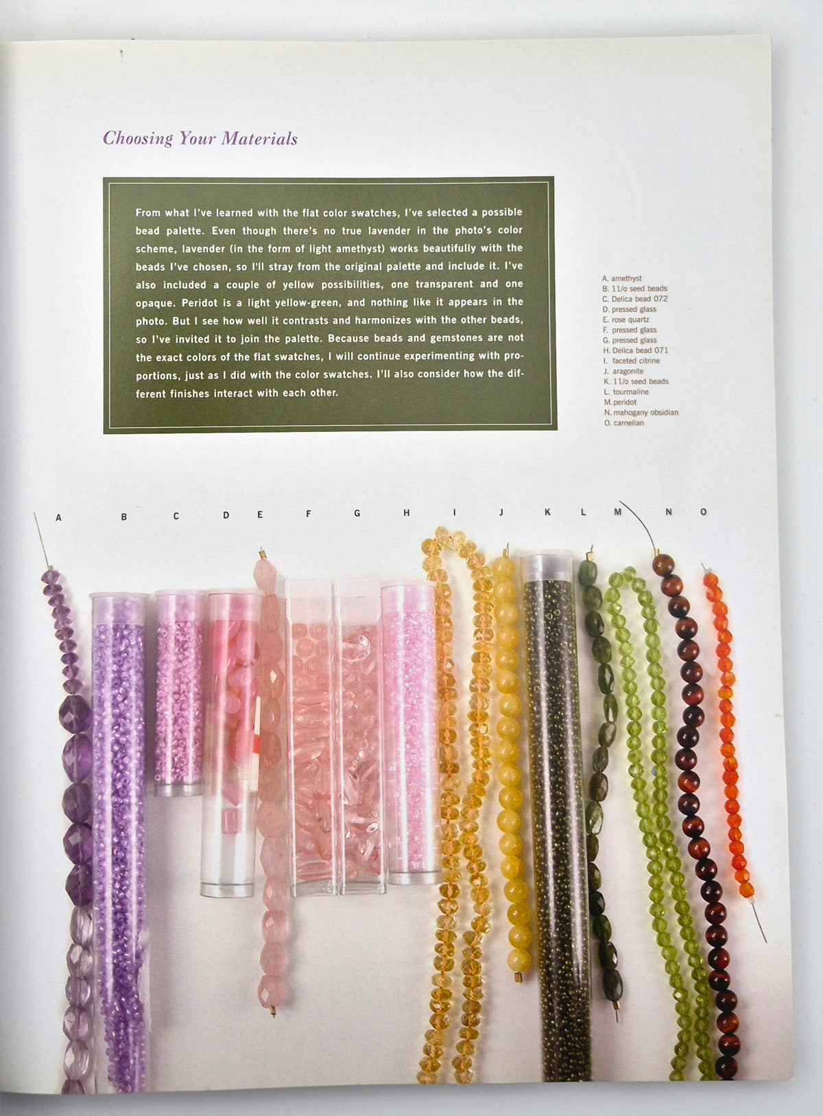 The Beader's Color Palette by Margie Deeb (Very good, 2008, Pbk, 192 pgs, Watson-Guptill Pub.)