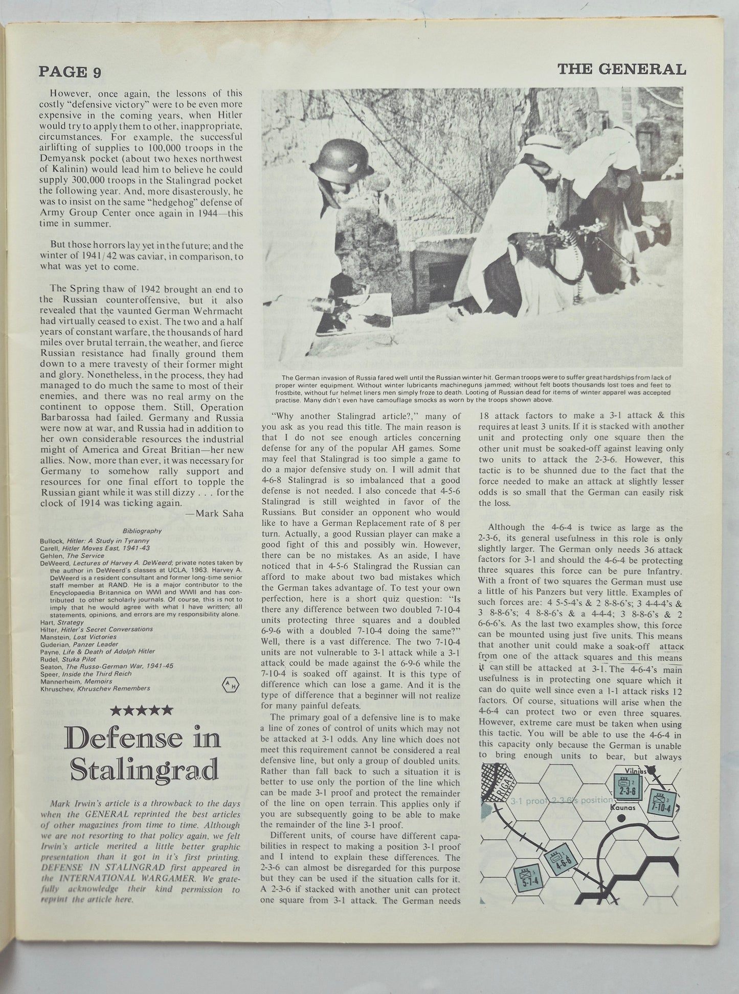The Avalon Hill General Jul-Aug 1974 Vol. 11 No. 2 The Invasion of Russia