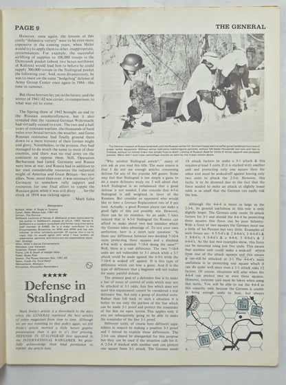 The Avalon Hill General Jul-Aug 1974 Vol. 11 No. 2 The Invasion of Russia