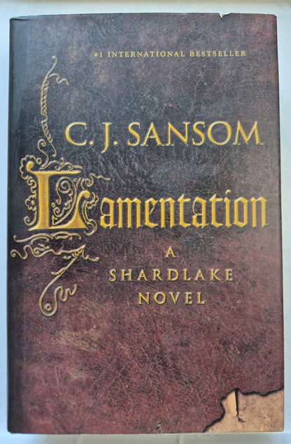 Lamentation by C. J. Sansom -Shardlake #6, Very good, 2014, HC, 641 pgs, Mulholland Books