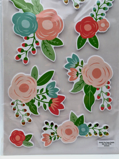 Pegatinas dimensionales La Petites de The Paper Studio (Nuevas, 2020, Hobby Lobby)