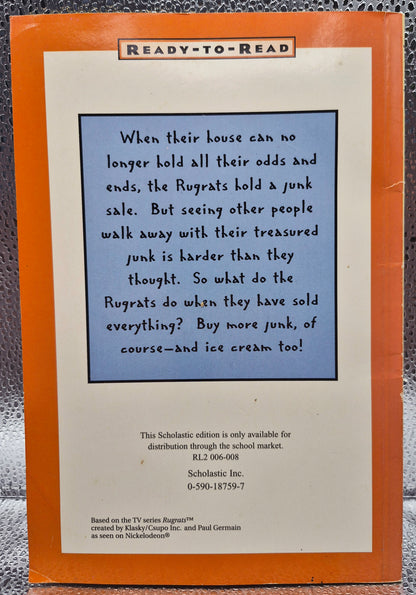 Rugrats: Junk, Sweet Junk by Molly Wigand; Barry Goldberg (Very Good, 1997, Pbk, 32 pgs, Scholastic Ready-to-Read)