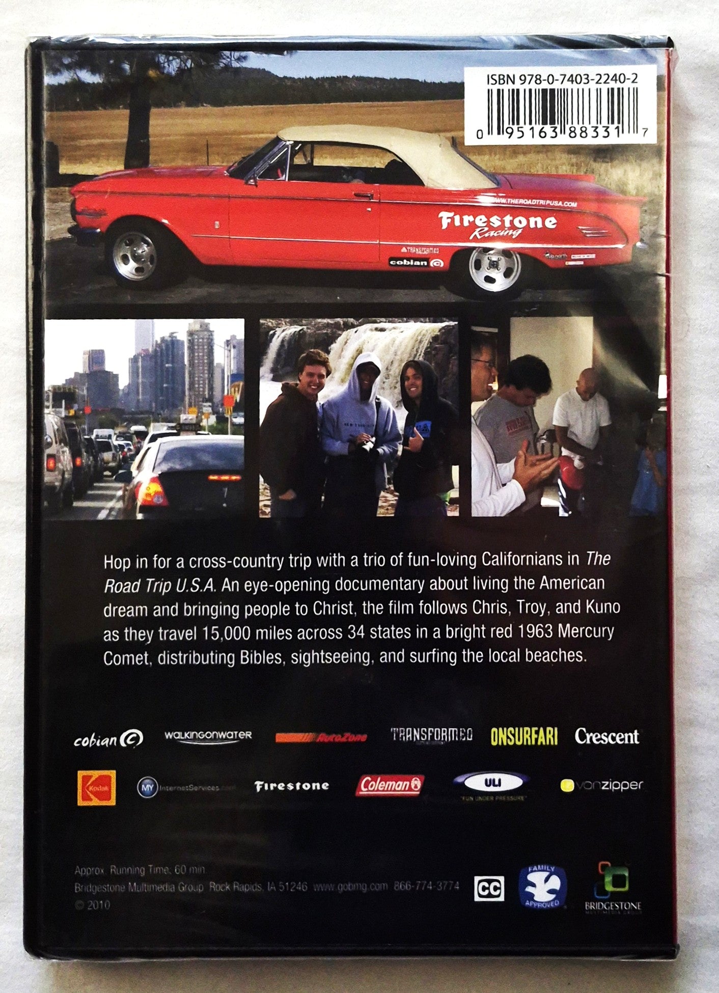 Die Road Trip USA DVD Dokumentation (Neu, 2010, Bridgestone Multimedia, Keine Altersfreigabe)