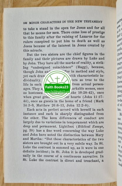 Einige Nebenfiguren im Neuen Testament von Prof. A. T. Robertson (Sehr gut, 1976, TB, 182 Seiten, Broadman Press)