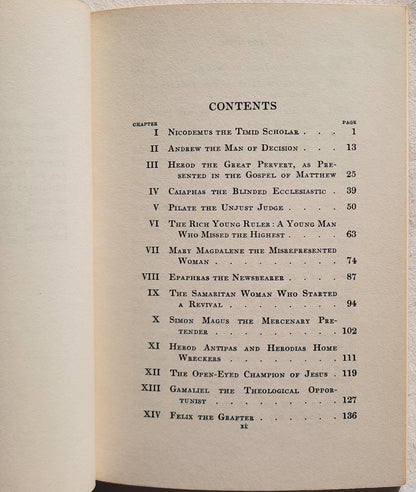 Some Minor Characters in the New Testament by Prof. A. T. Robertson (Very good, 1976, Pbk, 182 pages, Broadman Press)