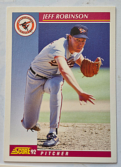 Bewertung '92 Bob Scanlan Pitcher Chicago Cubs #285 Baseballkarte Fast Neuwertig