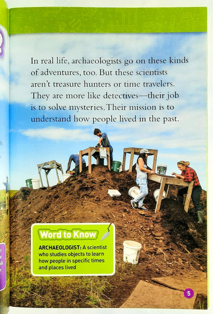 National Geographic Kids: What Is an Archaeologist? by Libby Romero (New, 2019, Pbk, 48 pages, Scholastic)