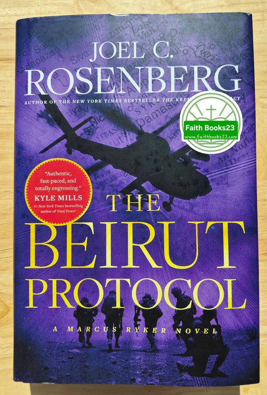 The Beirut Protocol by Joel Rosenberg (Marcus Ryker #4, New, 2021, HC, 442 pages, Tyndale Fiction)