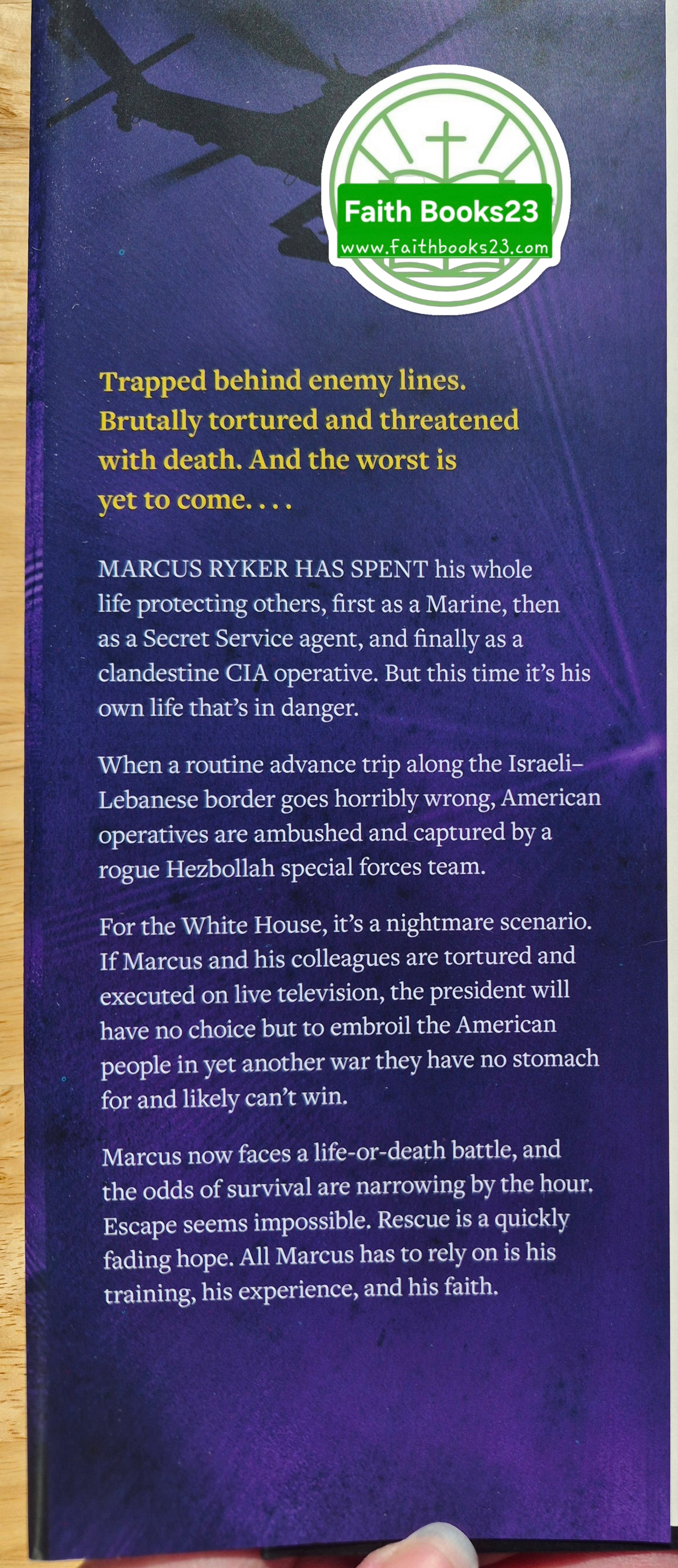 The Beirut Protocol by Joel Rosenberg (Marcus Ryker #4, New, 2021, HC, 442 pages, Tyndale Fiction)