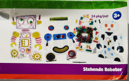 Roylco Stand-Up Robots, 8 x 11 In., 24 pack to color & decorate NEW in Package