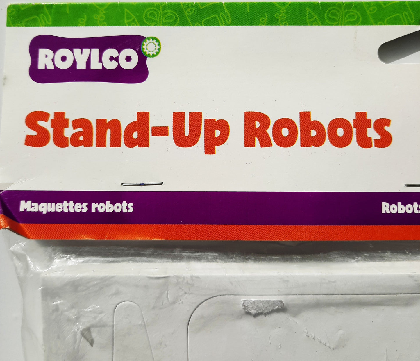 Roylco Stand-Up Robots, 8 x 11 In., 24 pack to color & decorate NEW in Package