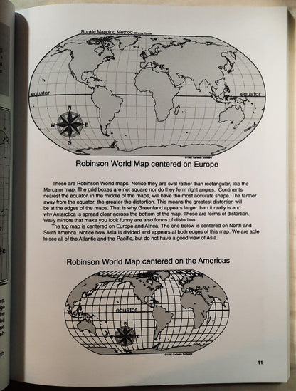 Welcome to the Wonderful World of Geography Workbook by Brenda Runkle (New, 2000, Pbk, 124 pages)