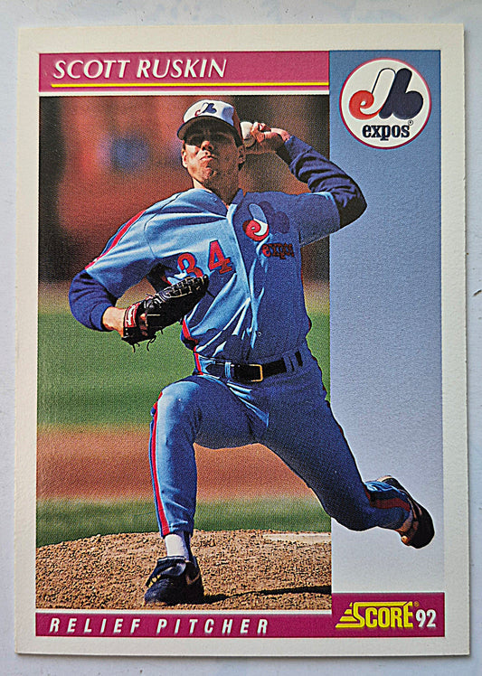 Bewertung: „92 Jeff Reed Cincinnati Reds Catcher #311 Baseball-Karte Nahezu neuwertig