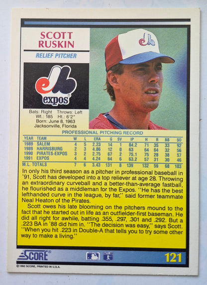 Bewertung: „92 Jeff Reed Cincinnati Reds Catcher #311 Baseball-Karte Nahezu neuwertig