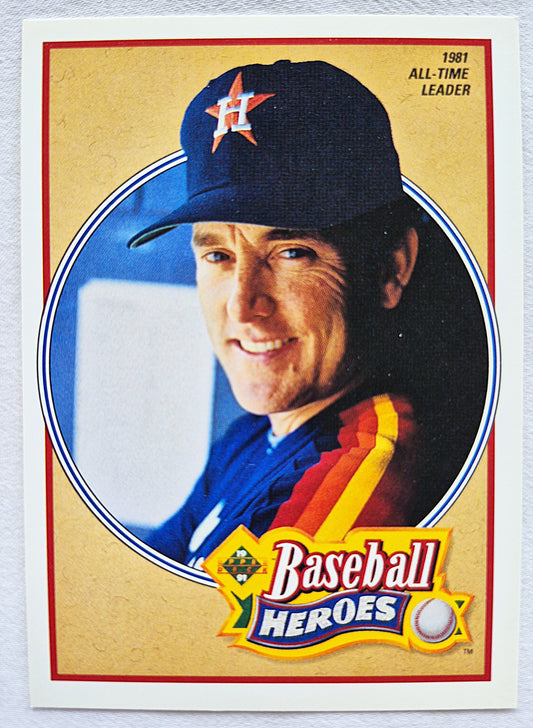 Ryan Nolan Houston Astros Baseball Heroes #14 Upper Deck 1991 Baseball Card