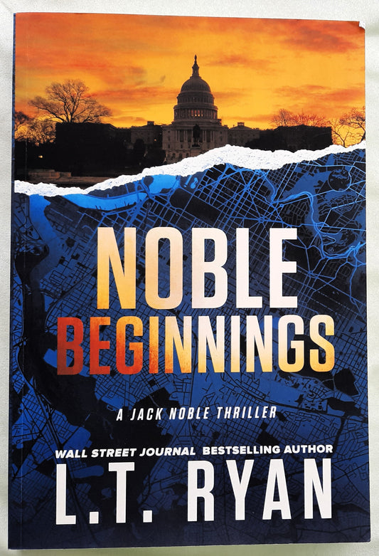 Noble Beginnings by L. T. Ryan (Jack Noble #1, Like new, 2023, Pbk, 221 pages, Liquid Mind Media)