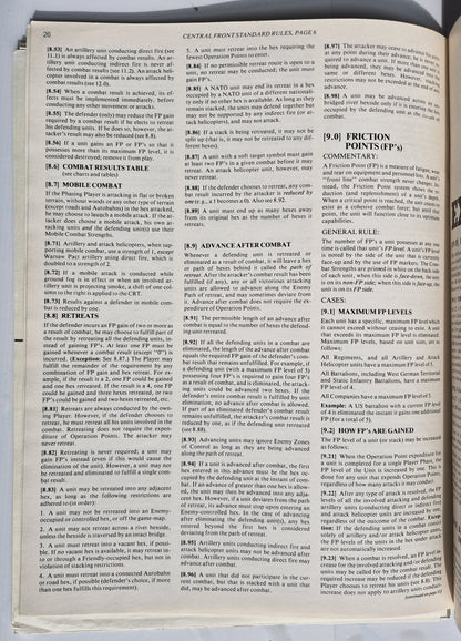 #88 Strategy & Tactics British Army of the Rhine Die dünne rote Linie in den 1980er Jahren Sept/Okt 1981 (Gut, 56 Seiten)