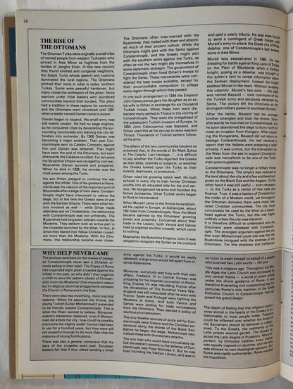 #66 Strategy & Tactics Die Belagerung von Konstantinopel Das Ende des Mittelalters 1453 n. Chr. Jan/Feb 1978 (Gut, 40 S., SPI)