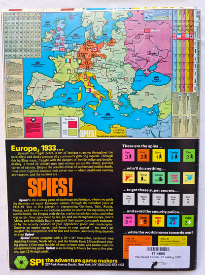 #87 Strategy & Tactics Der Wüstenfuchs: Rommels Feldzug in Nordafrika Juli/Aug 1981 (Gut, 60 Seiten, Simulations Pub. Inc.)