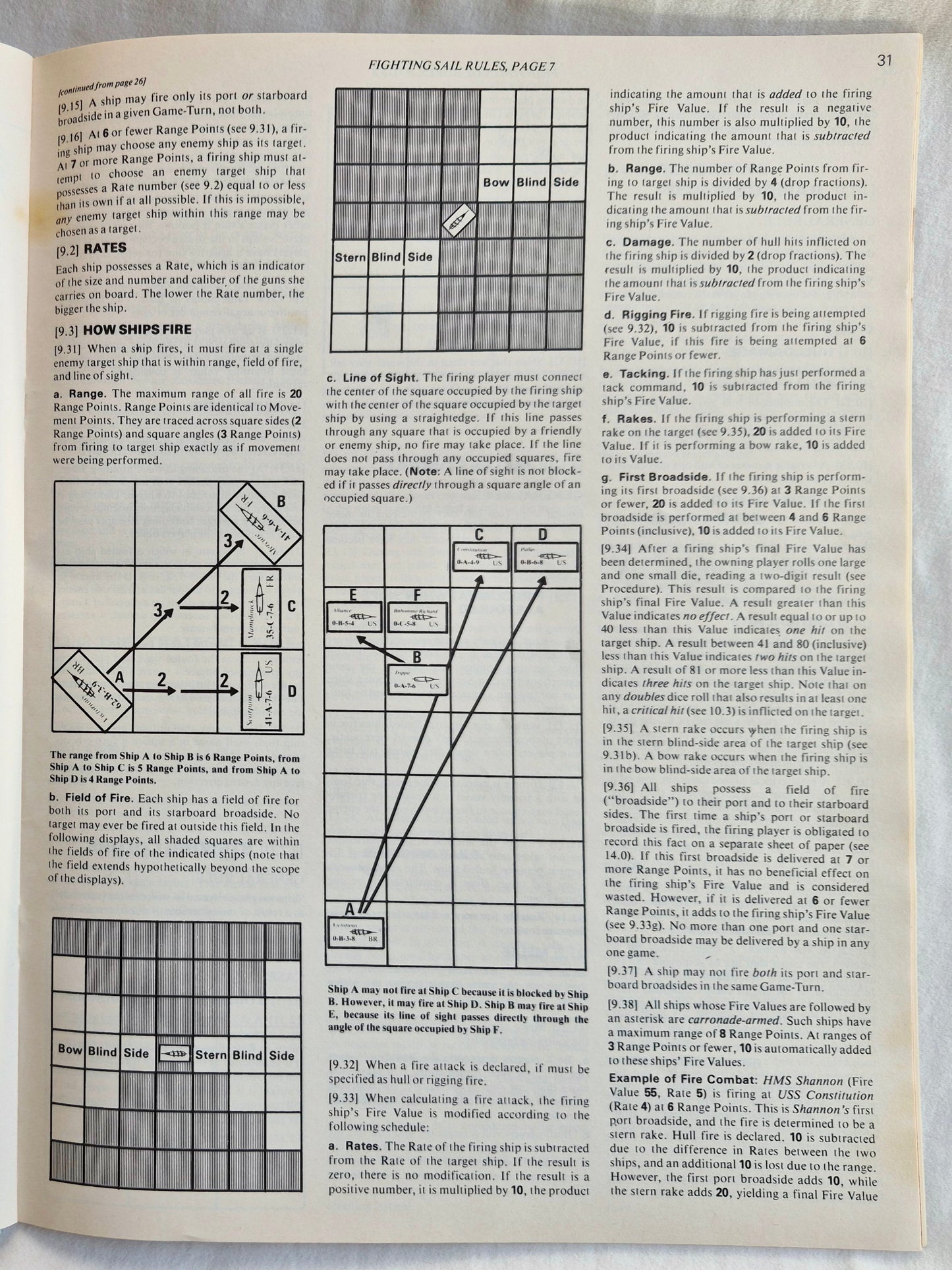 #85 Strategy & Tactics Gefechtssegeln Seekampf im Zeitalter von Leinwand und Geschütz 1775-1815 März/April 1981 (Gut, Taschenbuch, 56 S., Simulations Publications Inc)