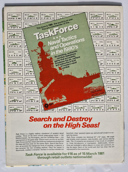 #84 Strategy & Tactics Operation Grenade The Battle for the Rhineland 23 Feb-5 Mar 1945 Jan/Feb 1981 (Good, 60 pgs, SPI)