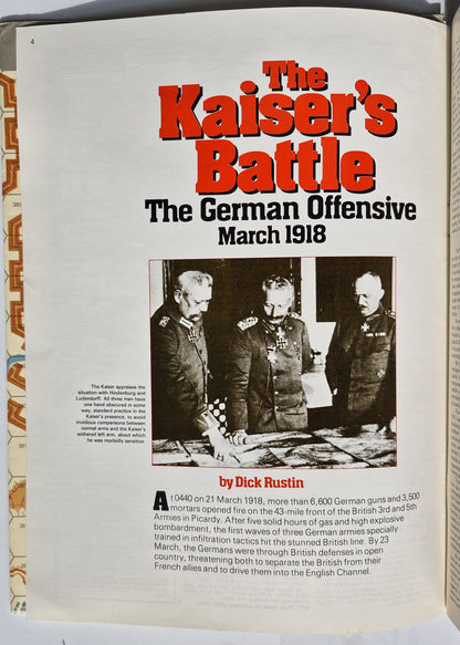 #83 Strategy & Tactics Die Kaiserschlacht Die deutsche Offensive März 1918 Nov/Dez 1980 (Gut, 56 S.)