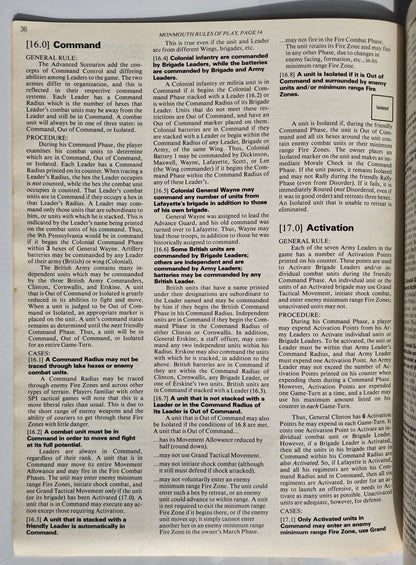 #90 Strategy & Tactics Die Schlacht von Monmouth Die Kolonien gehen in die Offensive 28. Juni 1778 Jan/Feb 1982 (Gut, 60 Seiten, SPI)