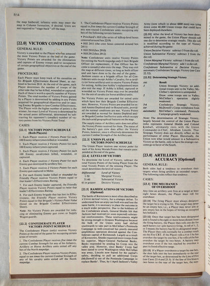 #67 Strategy & Tactics Stonewall in the Shenandoah, 1862 (März/Apr 1978, Gut, 36 Seiten, SPI)