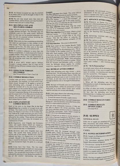 #69 Strategy & Tactics Tannenberg and the Opening Battles in the East 1914 (Jul/Aug 1978, Gut, 44 S.)