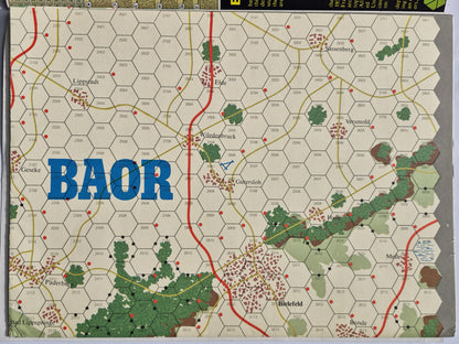 #88 Strategy & Tactics British Army of the Rhine Die dünne rote Linie in den 1980er Jahren Sept/Okt 1981 (Gut, 56 Seiten)
