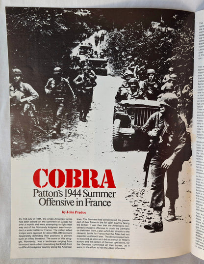 #65 Strategy & Tactics Cobra Pattons Sommeroffensive 1944 in Frankreich Nov/Dez 1977 (Gut, Pbk, 40 S., SPI)