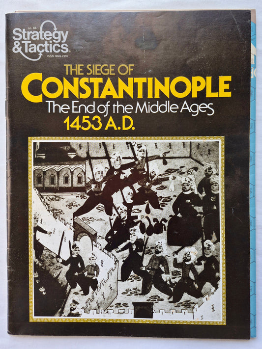 #66 Strategy & Tactics Die Belagerung von Konstantinopel Das Ende des Mittelalters 1453 n. Chr. Jan/Feb 1978 (Gut, 40 S., SPI)
