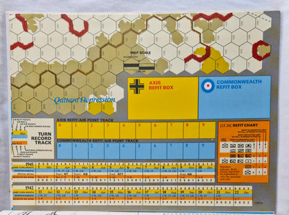 #87 Strategy & Tactics Der Wüstenfuchs: Rommels Feldzug in Nordafrika Juli/Aug 1981 (Gut, 60 Seiten, Simulations Pub. Inc.)