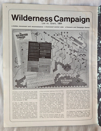 #36 Strategy & Tactics Vernichtung der Heeresgruppe Mitte Die sowjetische Sommeroffensive 1944 (Jan. 1973, Gut, 48 S., SPI)