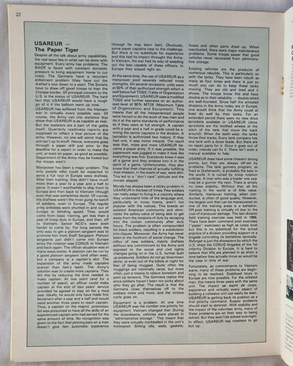 #36 Strategy & Tactics Vernichtung der Heeresgruppe Mitte Die sowjetische Sommeroffensive 1944 (Jan. 1973, Gut, 48 S., SPI)
