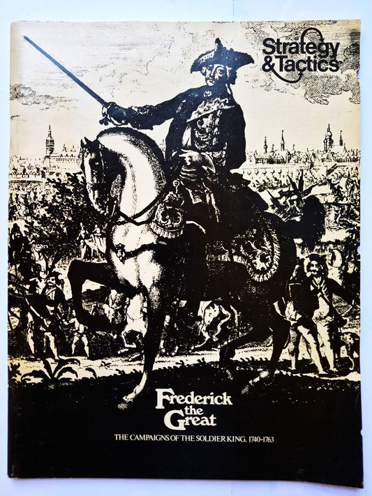 #49 Strategy & Tactics: Frederick the Great Die Feldzüge des Soldatenkönigs 1740-1763 (Gut, März/Apr 1975, 48 S., SPI)