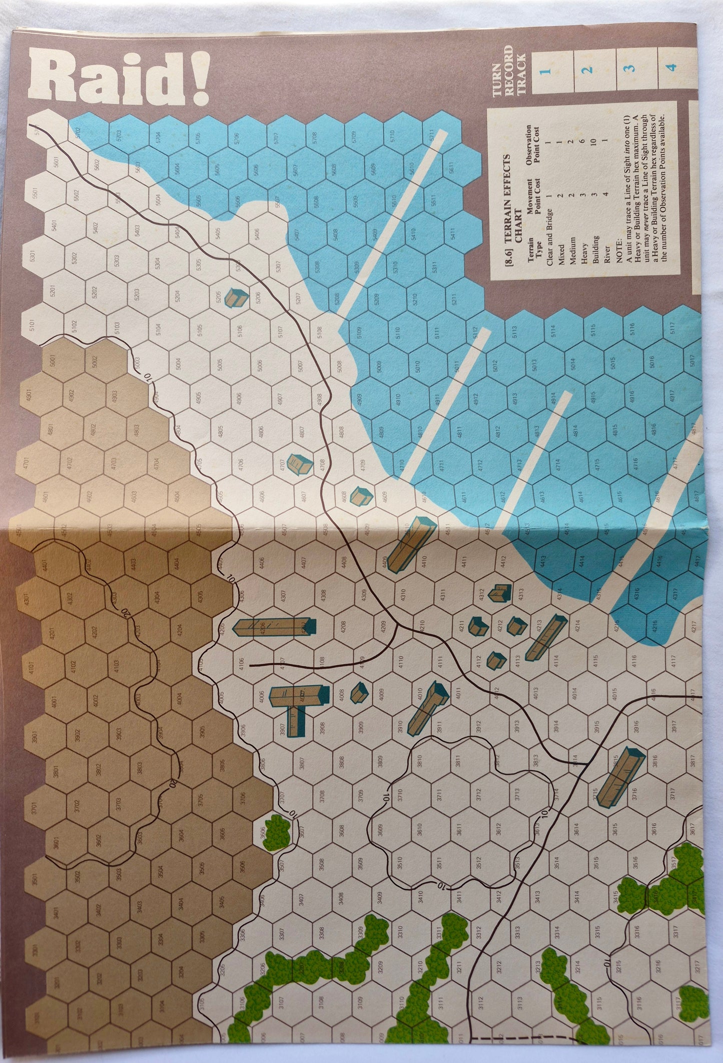 #64 Strategy & Tactics Raid! Commando Operations in the 20th Century Sept/Okt 1977 (Gut, 44 S., SPI)