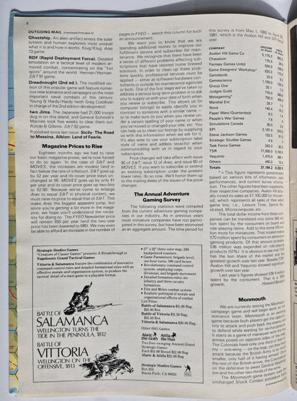 #89 Strategy & Tactics Sizilien: Das Rennen um Messina 10. Juli-17. Aug 1943 Nov/Dez 1981 (Gut, 60 Seiten, SPI)