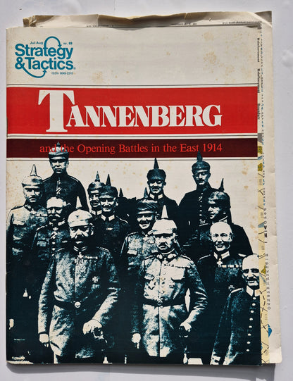 #69 Strategy & Tactics Tannenberg and the Opening Battles in the East 1914 (Jul/Aug 1978, Gut, 44 S.)
