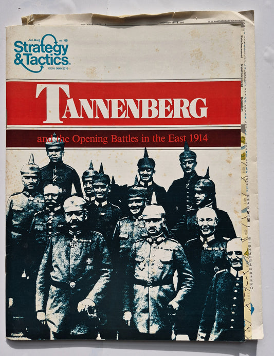 #69 Strategy & Tactics Tannenberg and the Opening Battles in the East 1914 (Jul/Aug 1978, Gut, 44 S.)