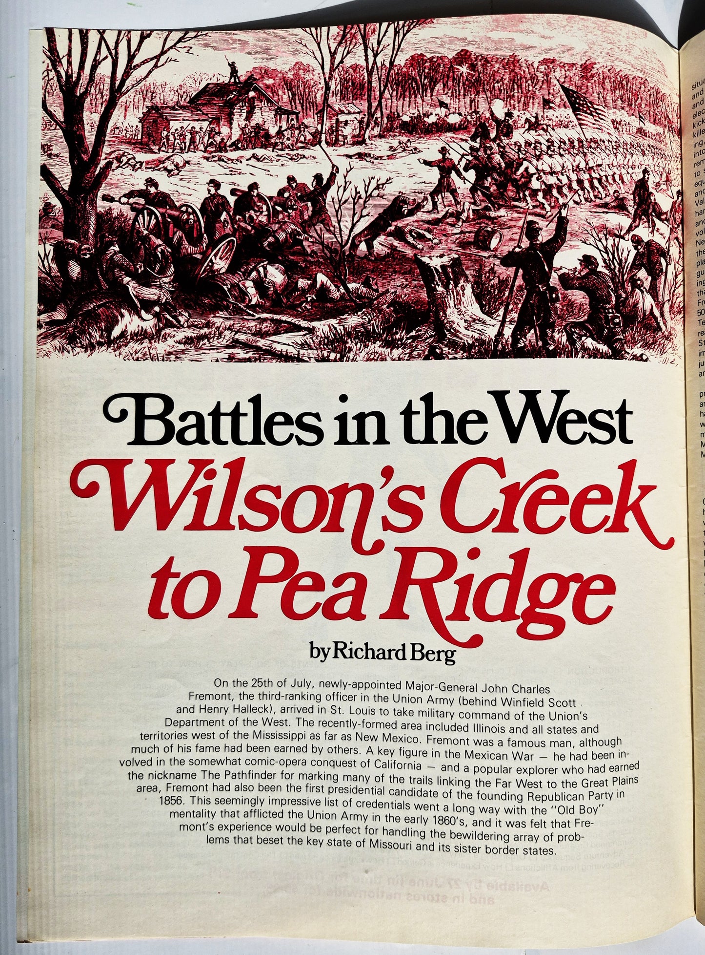 #80 Strategy & Tactics: Wilson's Creek, der erste Kampf im Westen, 10. August 1861 (Gut, Mai/Juni 1980, 40 Seiten, SPI)